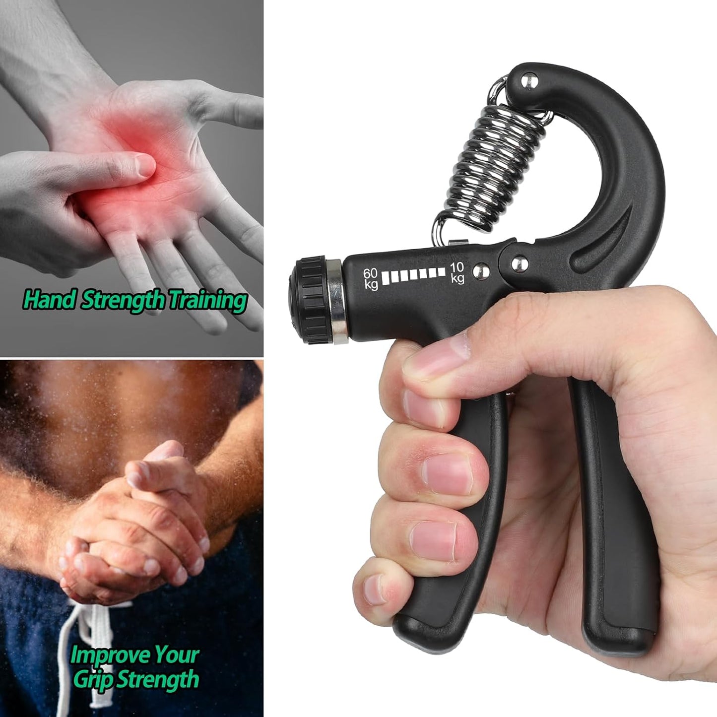 Unleash Your Grip Strength with the NIYIKOW Adjustable Grip Strength Trainer - Perfect for Athletes and Musicians!